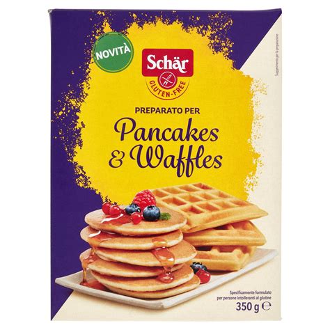 PREPARATO PER PANCAKES E WAFFLES SENZA GLUTINE SCHÄR GR 350 l