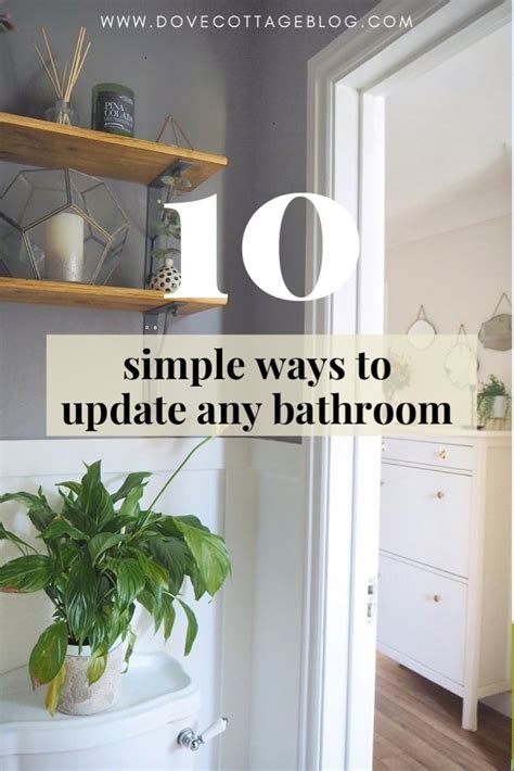 10 Budget Ways To Give Your Bathroom A New Lease Of Life Easy