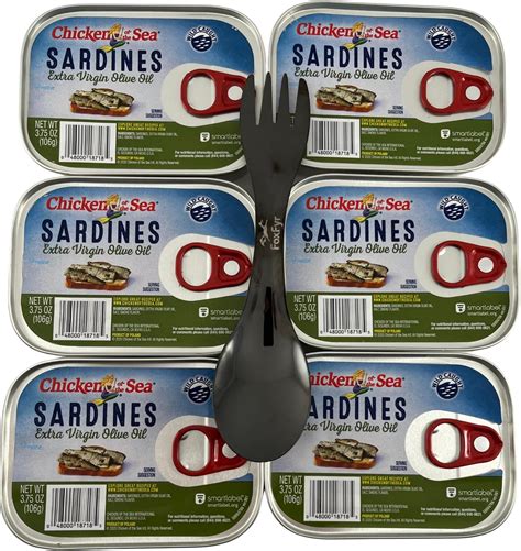 Amazon Chicken Of The Sea Wild Caught Sardines In Oil Lightly