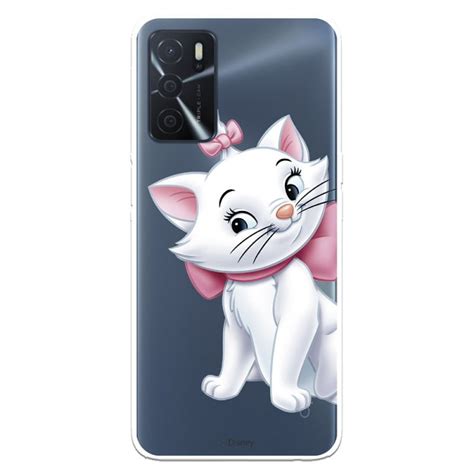 Estojo Para Oppo A Official Disney Marie Silhouette The Aristocats