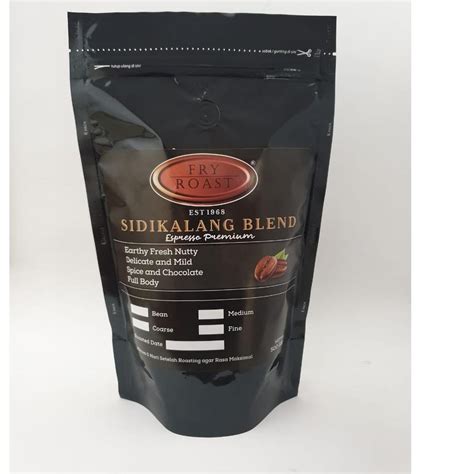 Jual Kopi Sidikalang Blend Espresso Premium Gram Biji Dan Bubuk