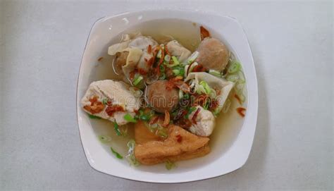 Bakso Malang stock photo. Image of meal, asian, popular - 124104110