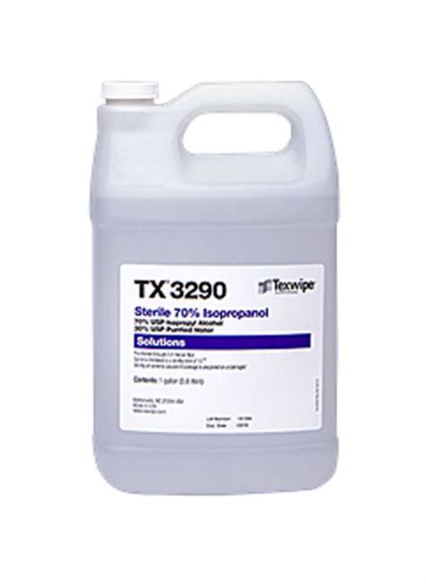 Sterile 70 Isopropanol Alcohol 1gallon Polybottles 4case Iso Med Inc