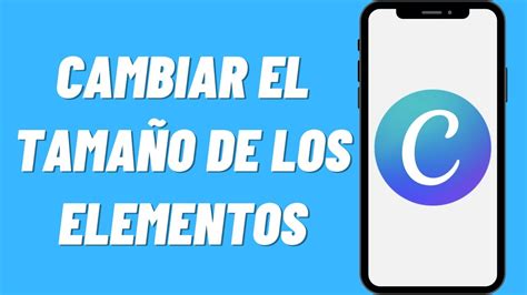 Cómo cambiar el tamaño de los elementos en Canva Rápido y fácil YouTube