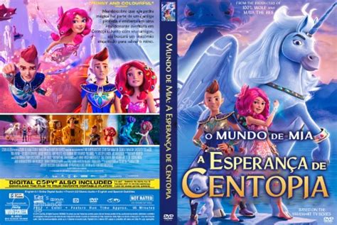 O Mundo de Mia A Esperança de Centopia 2022 DVD R AUTORADO