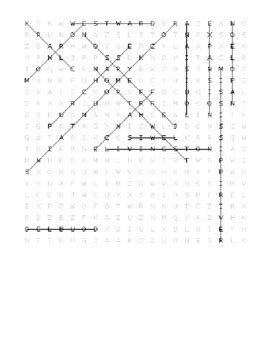 Louisiana Purchase Word Search By Northeast Education Tpt