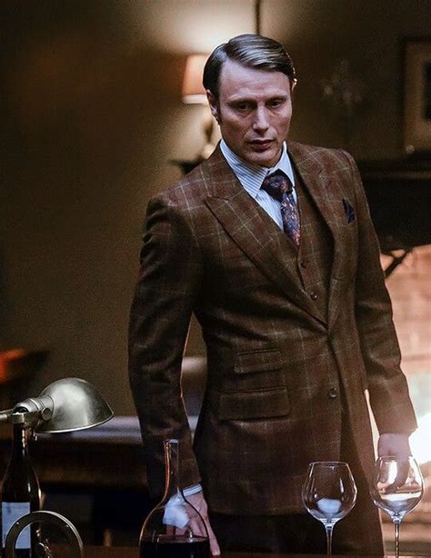 Mads Mikkelsen In Hannibal Hannibal Suit Hannibal Lecter Mads Mikkelsen