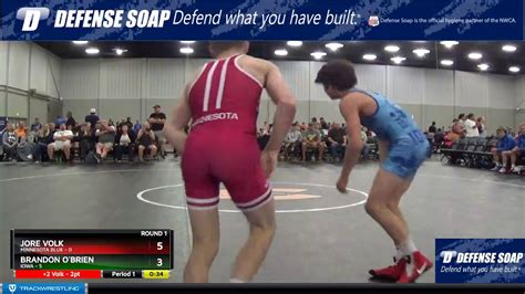 Mat 11 100 Jore Volk Minnesota Blue Vs Brandon OBrien Iowa YouTube