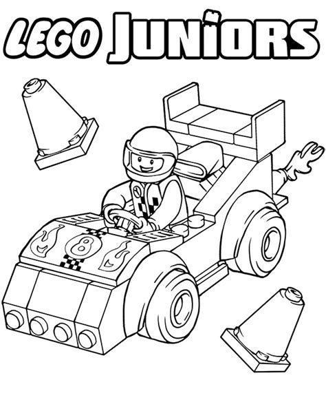 Lego Racers Coloring Pages Coloring Pages