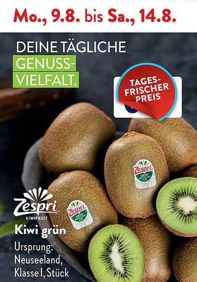 Zespri Kiwi Grün Angebot bei ALDI SÜD 1Prospekte de