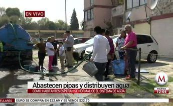 Abastecen Pipas Y Distribuyen Agua En CDMX Grupo Milenio