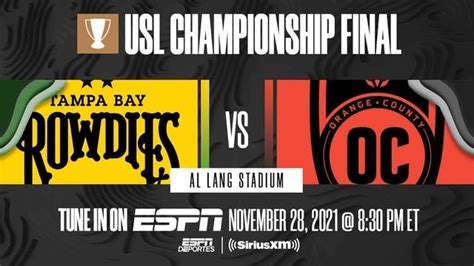 Orange County Sc Wins 2021 Usl Championship Final 🏆 Rmls