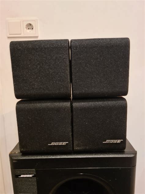 Bose Bose Acoustimass Series Ll Met Redline Cubes Subwoofer Speaker