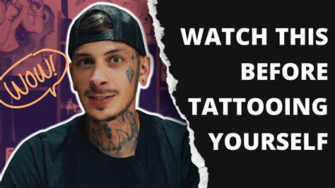 Is Tattooing Yourself Easy What You Need To Know Before You Tattoo Yourself Youtube