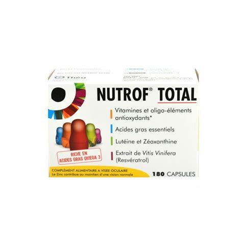 Nutrof Total Vis E Oculaire Capsules Pharmacie De L Europe