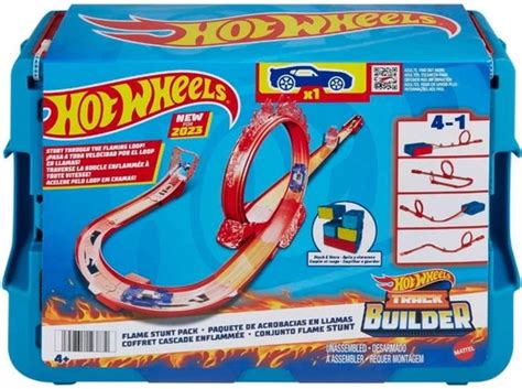 Hot Wheels Track Builder Stunt Pack Playpolis