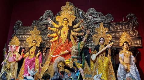 Kolkata Durga Puja Pandal Santosh Mitra Square Durga Puja 2022