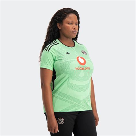 Adidas Orlando Pirates FC 23 24 Away Jersey Green Oggsync