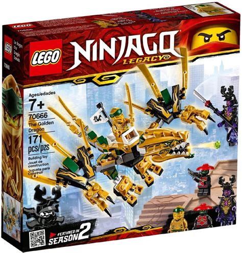 LEGO NINJAGO 70666 ZŁOTY SMOK ZŁOTY NINJA LLOYD ERLI pl