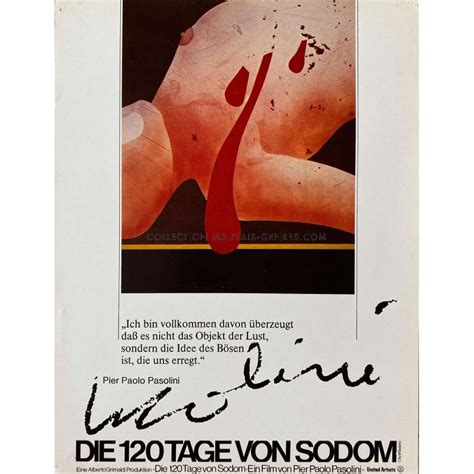 Salo Or The Days Of Sodom German Lobby Card X In N