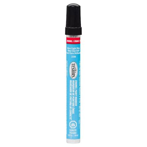 Testors Gloss Light Blue Enamel Paint Marker 6 Pack 2508c The Home Depot