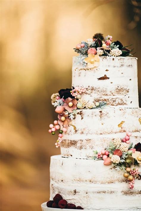 Beautiful Naked Wedding Cake Ideas For Elegantweddinginvites Blog