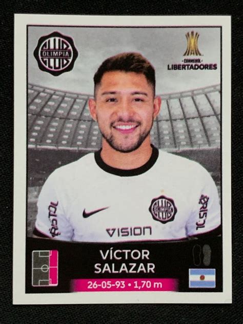 A Soccer Card With A Man On It S Face And The Name Victoria Salazr