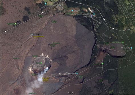 Changes to Halema’uma’u Crater, Kilauea Summit – Hawaii Volcano Scrapbook