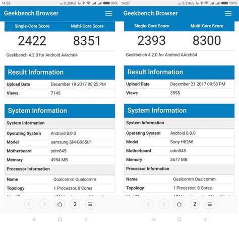 小米mix 2s？神秘驍龍845設備現身geekbench 每日頭條