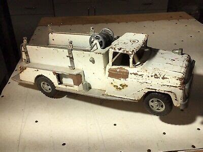 Vintage Tonka Pumper Truck White Version TFD EBay