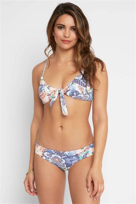 Maaji Stay Forever Tie Front Bikini Top South Moon Under Bikinis