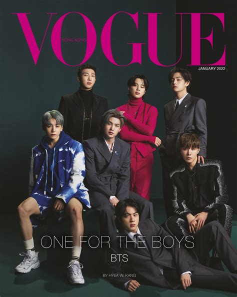 Bts Stars On Vogue Hong Kong S January Issue Vogue Hong Kong