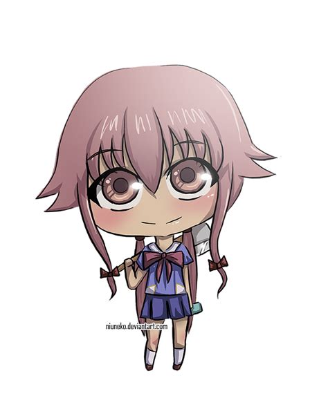 Chibi Yuno Gasai By Niuneko On Deviantart