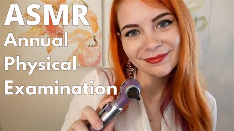 Asmr Annual Physical Examination Detailed Medical Rp Youtube