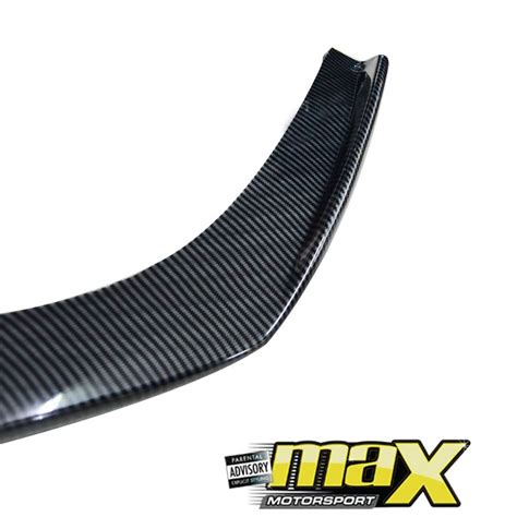 Universal Carbon Front Lip Spoiler Max Motorsport