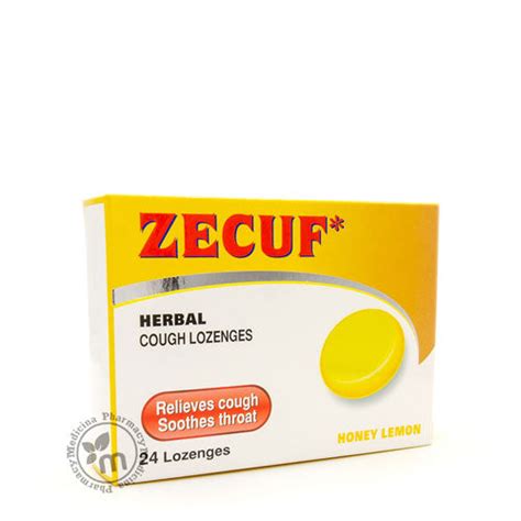 Zecuf Herbal Lozenges Honey And Lemon 24s Medicina Pharmacy Medicina