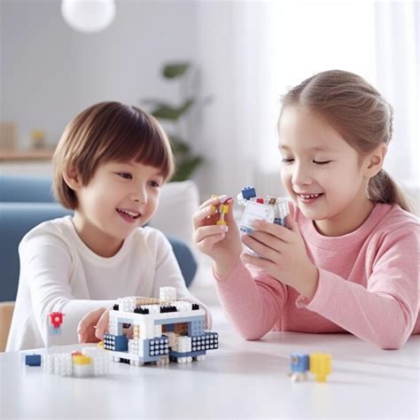 Premium Photo | Children playing with toys