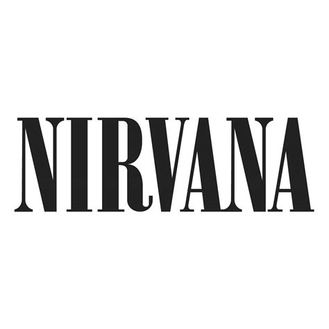 Nirvana logo text #33 - Free Transparent PNG Logos