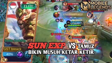 Sun Exp Vs Tamuz Bikin Musuh Ketar Ketir Best Build Sun Exp