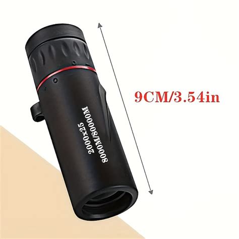 2000x25 10x Hd Magnification Monocular 3 6 Inch High Power Telescope Perfect Photo T 2024