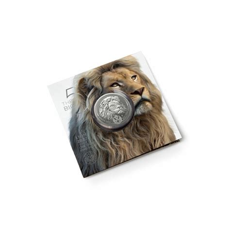 1oz silver BIG Five Series Lion Coin - IBV Gold Online