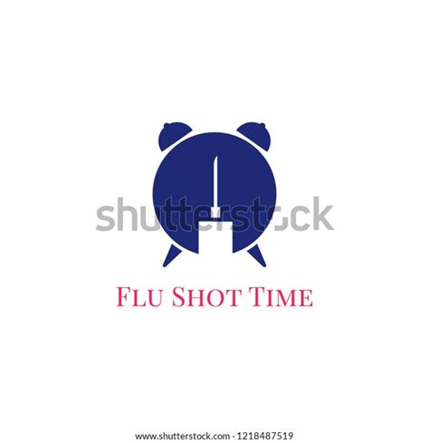 Flu Shot Sticker Vector Illustration Flat Stock Vector (Royalty Free ...