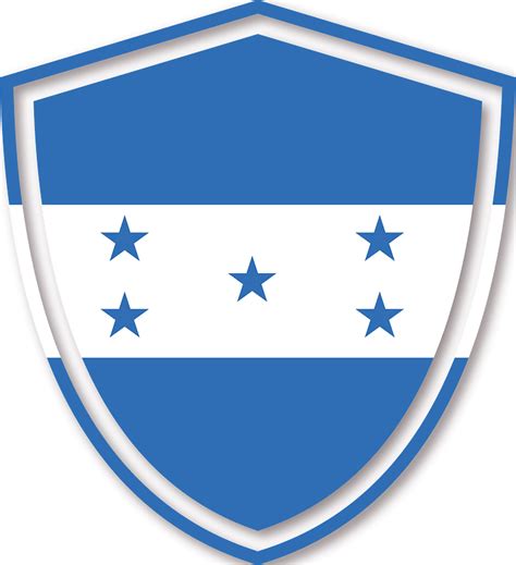 Honduras Flag Crest Free Vector Clipart Images On Creazilla