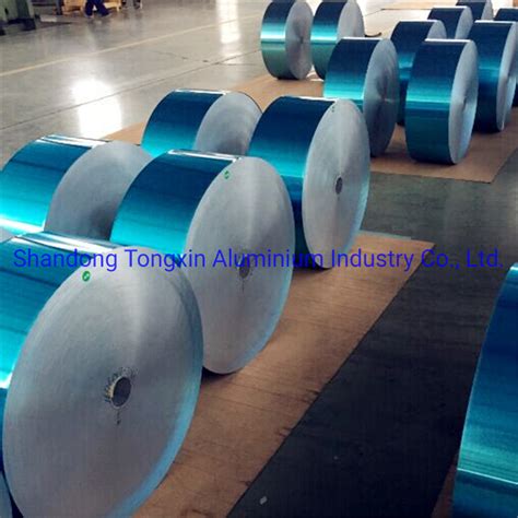 Aluminium Fin Stock For Air Conditioner China Hydrophilic