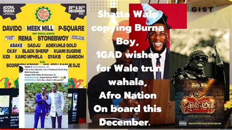 Shatta Wale Is Copying Bruna Boy Gad Wishes For Turns Whale Afro