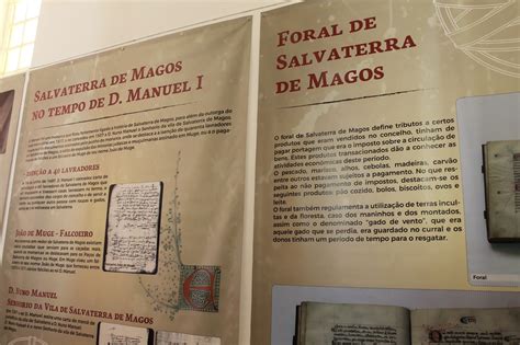 Exposição Salvaterra de Magos no tempo de D Manuel I 500 anos do