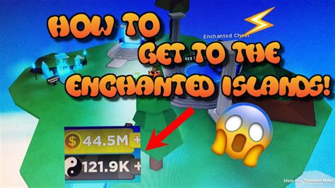 How To Get To The Enchanted Island Tutorial Roblox Ninja Legends ⚡️