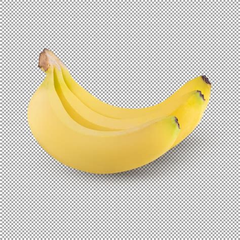 Premium PSD Banana Isolated On Alpha Background