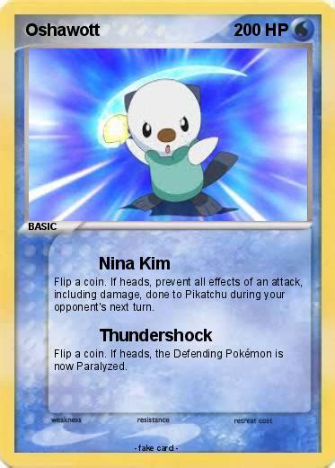 Pokémon Oshawott 1164 1164 - Nina Kim - My Pokemon Card