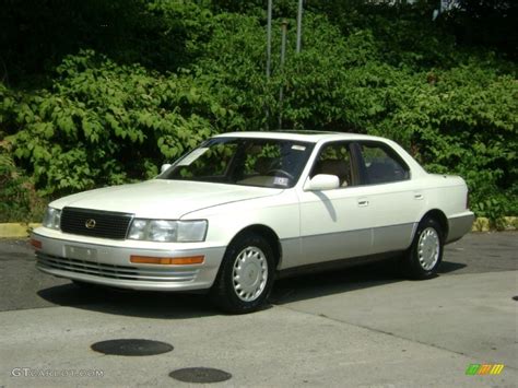 1991 Diamond White Pearl Metallic Lexus LS 400 51856696 GTCarLot